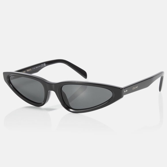 CELINE Graphic S231 Acetate Sunglasses in Black CL40231I NWOT